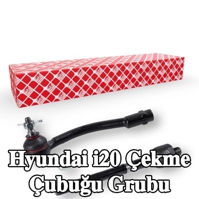 FEBI BILSTEIN Rot kolu grubu Ön Aks Sol, sabitleme/montaj malzemesi ile — Hyundai i20