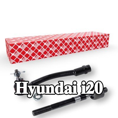 FEBI BILSTEIN مجموعة قضيب التوجيه، المحور الأمامي الأيسر, مع مواد تثبيت/تركيب — Hyundai i20