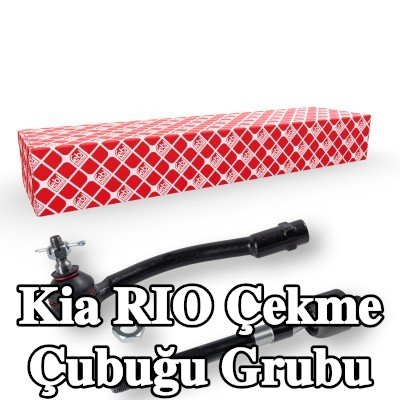 FEBI BILSTEIN Rot kolu grubu Ön Aks Sol, sabitleme/montaj malzemesi ile — Kia Rio