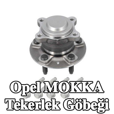 MEYLE Tekerlek göbeği arka aks, entegre manyetik sensör halkalı, entegre tekerlek yatağı ile, sabitleme/montaj malzemesi ile — Opel Mokka