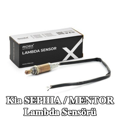 RIDEX Fişsiz lambda sensörü, kablo bağı ile, sabitleme/montaj malzemesi ile — 1992 Kia Sephia / Mentor