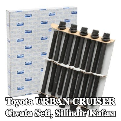 AJUSA Cıvata Kiti, silindir kafası M9, 143mm — Toyota Urban Cruiser