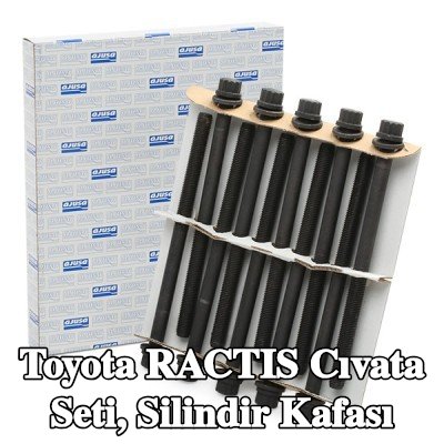 AJUSA Cıvata Kiti, silindir kafası M9, 143mm — Toyota Ractis
