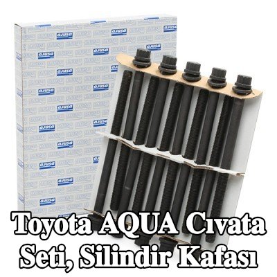 AJUSA Cıvata Kiti, silindir kafası M9, 143mm — Toyota Aqua