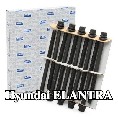 AJUSA مجموعة البراغي, رأس الأسطوانة M9, 143mm — 2012 Hyundai Elantra