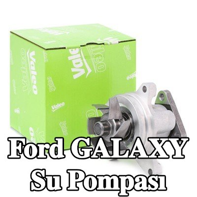 VALEO Kapaksız su pompası, conta/sızdırmazlık elemanları ile — Ford Galaxy