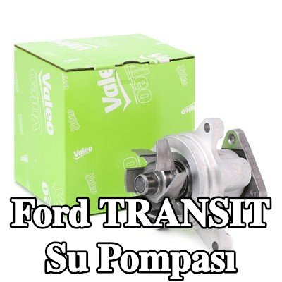 VALEO Kapaksız su pompası, conta/sızdırmazlık elemanları ile — 2012 Ford Transit