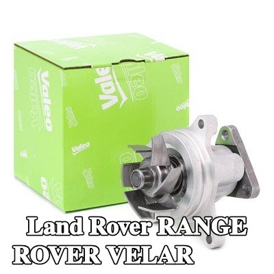 VALEO مضخة مياه بدون غطاء, مع حشيات/مانعات تسرب — Land Rover Range Rover Velar