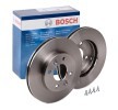 BOSCH القطر الخارجي لقرص المكابح: 237, 8mm, مُهوى, مزود بفتحات تهوية داخلية, مشحم, مع مسامير/براغي — Renault 21 (1)