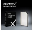 RIDEX Polen filtresi Aktif Karbon Filtresi, Partikül Filtresi — 1990 Chevrolet Corvette (8)
