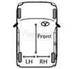 BORG & BECK El freni kablosu 1606mm — 2011 Volkswagen Passat (3)