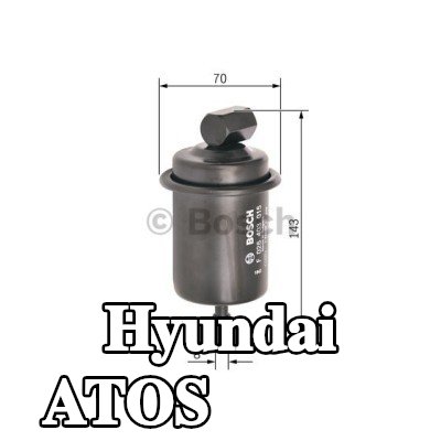BOSCH مرشح الوقود — Hyundai Atos