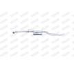 WALKER Orta susturucu 1610mm, montaj parçaları olmadan — Opel Omega (1)