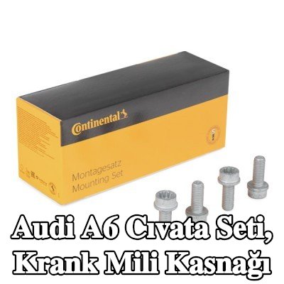 CONTITECH Cıvata seti, krank mili kasnağı — Audi A6