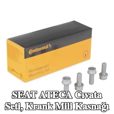CONTITECH Cıvata seti, krank mili kasnağı — SEAT Ateca