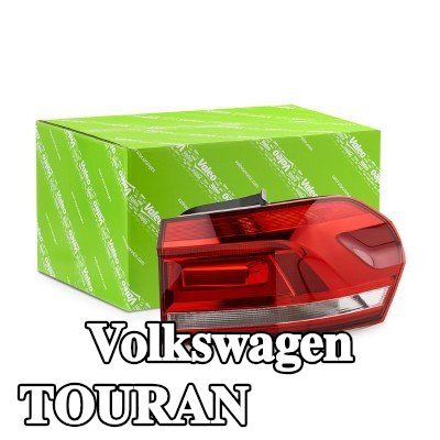 VALEO المصباح الخلفي قطعة أصلية, يمين, مع حامل لمبة, مع لمبات — Volkswagen Touran