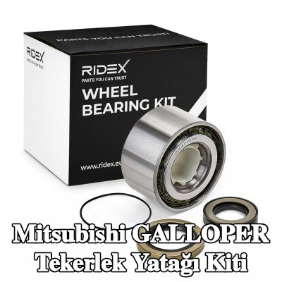 RIDEX Tekerlek yatağı kiti Sol, Arka Aks, Sağ — Mitsubishi Galloper