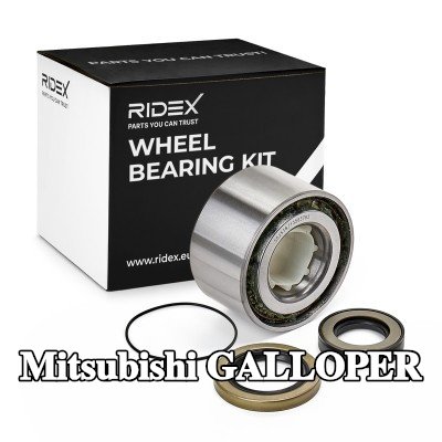 RIDEX مجموعة محامل العجلات - الجانب الأيسر, المحور الخلفي, يمين — Mitsubishi Galloper