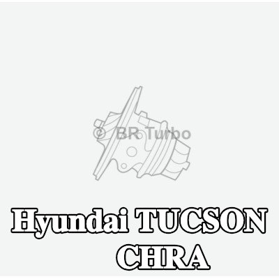 BR Turbo CHRA توربو مع مجموعة الحشيات — Hyundai Tucson