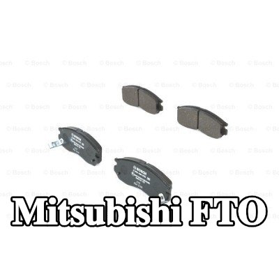 BOSCH مجموعة وسادات الفرامل 16mm — Mitsubishi Fto