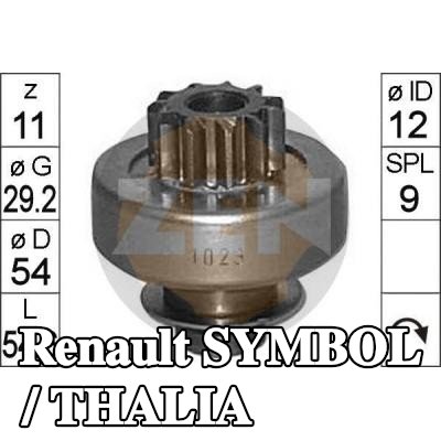 ERA ترس حر، مشغل — Renault Symbol / Thalia