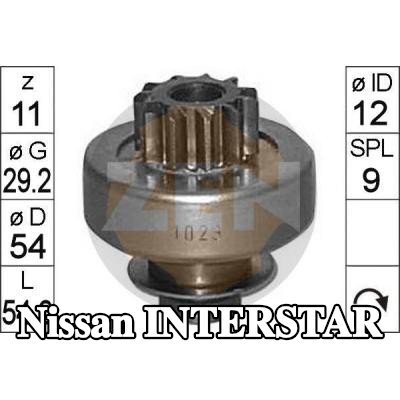 ERA ترس حر، مشغل — 2002 Nissan Interstar