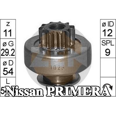 ERA ترس حر، مشغل — Nissan Primera