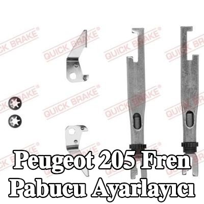 QUICK BRAKE Fren pabucu ayarlayıcı — Peugeot 205