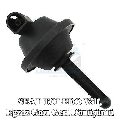 MEAT & DORIA Valf, egzoz gazı geri dönüşümü — 2000 SEAT Toledo