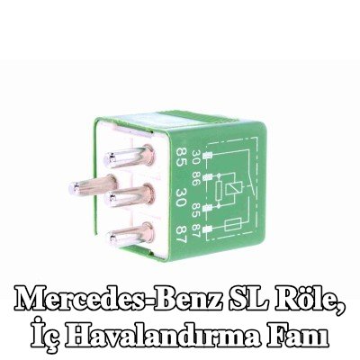 VEMO Röle, iç havalandırma fanı — Mercedes-Benz Sl