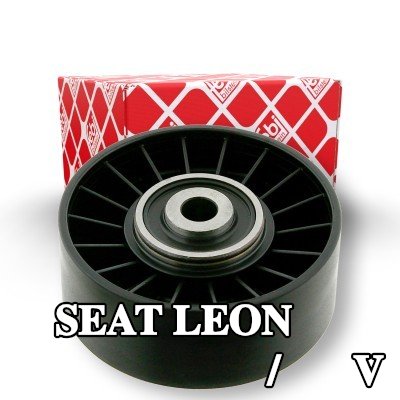 FEBI BILSTEIN بكرة الانحراف/التوجيه, V-ribbed belt Outer Diameter: 65mm — 2000 SEAT Leon