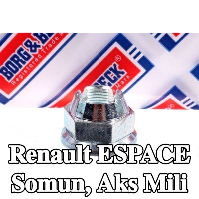 BORG & BECK Somun, aks mili — 1990 Renault Espace