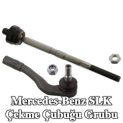 FEBI BILSTEIN Rot kolu grubu Ön Aks Sağ, kilit somunu ile — 2004 Mercedes-Benz Slk