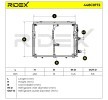RIDEX Klima kondansatörü 555 x 370 x 16 mm, kurutucu olmadan — Audi 100 (6)