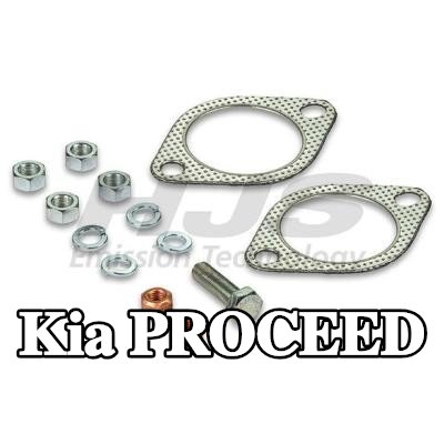 HJS مجموعة تركيب المحول الحفاز — 2012 Kia Proceed