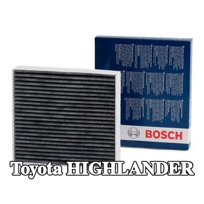 BOSCH مرشح حبوب اللقاح مرشح الكربون المنشط — 2016 Toyota Highlander