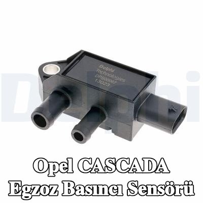 DELPHI Egzoz basıncı sensörü — Opel Cascada