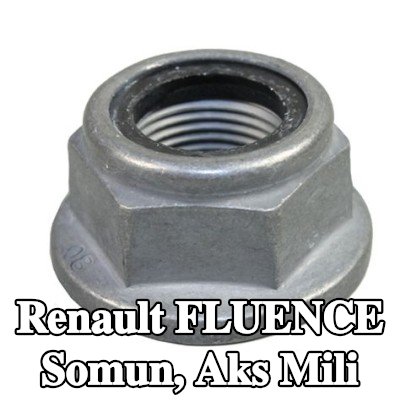METZGER Somun, aks mili — 2011 Renault Fluence