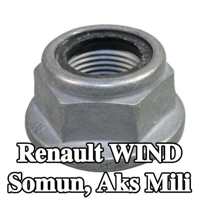 METZGER Somun, aks mili — Renault Wind