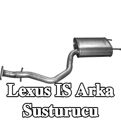 POLMO Arka susturucu Arka — 2012 Lexus Is