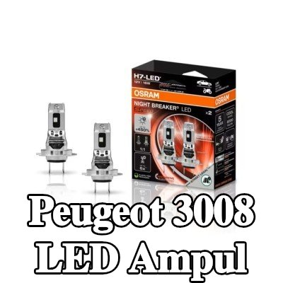 OSRAM LED ampul — 2012 Peugeot 3008