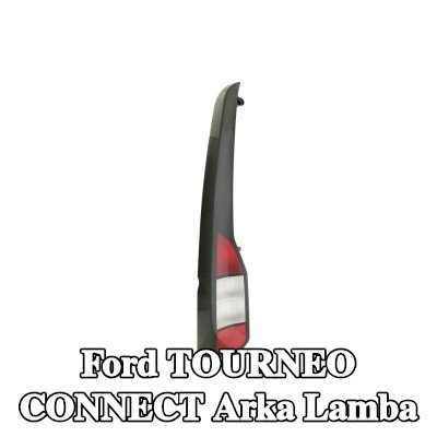 ABAKUS Arka lamba Sağ, kırmızı, ampuller olmadan — Ford Tourneo Connect