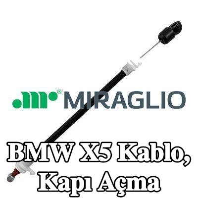 MIRAGLIO Kablo, sol arka kapı açma kolu, Sağ Arka — 2002 BMW X5