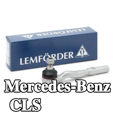 LEMFÖRDER طرف قضيب التوجيه للمحور الأمامي الأيسر, خارجي, مع ملحقات — 2004 Mercedes-Benz Cls