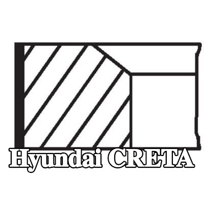 MAHLE مجموعة حلقات المكبس — Hyundai Creta