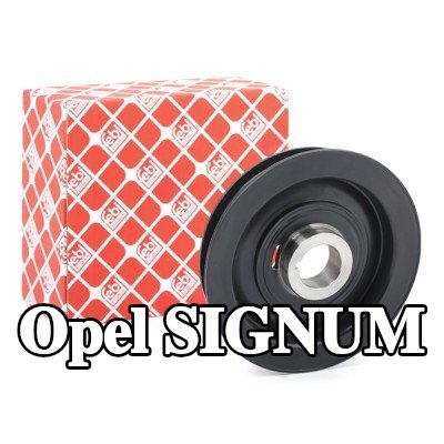 FEBI BILSTEIN بكرة العمود المرفقي للعمود المرفقي — 2003 Opel Signum
