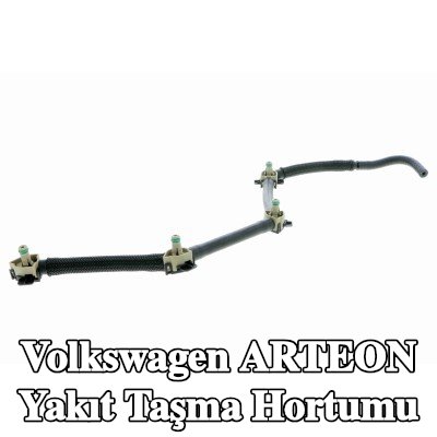 VAICO Conta halkalı yakıt taşma hortumu, biyodizel için uygun — Volkswagen Arteon