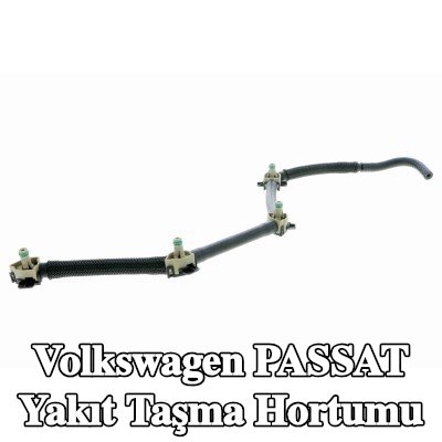 VAICO Conta halkalı yakıt taşma hortumu, biyodizel için uygun — 2016 Volkswagen Passat