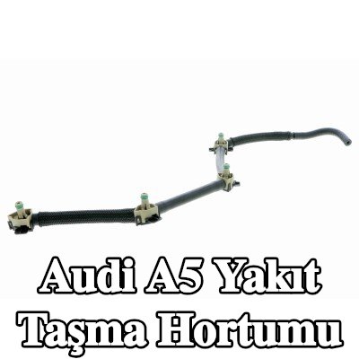 VAICO Conta halkalı yakıt taşma hortumu, biyodizel için uygun — Audi A5