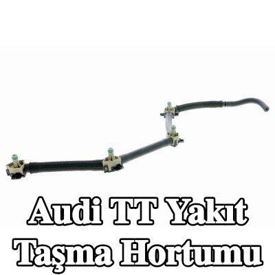 VAICO Conta halkalı yakıt taşma hortumu, biyodizel için uygun — Audi Tt